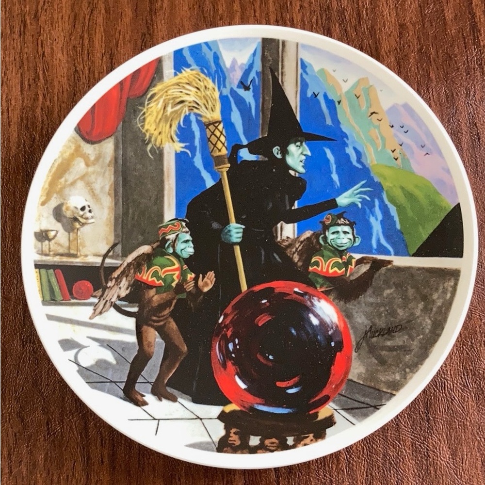 Vintage Knowles Wizard of Oz "The Wicked Witch of the West" Collector Plate